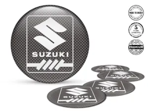 Suzuki Gewölbte Sticker Logo Harz-Radplaketten